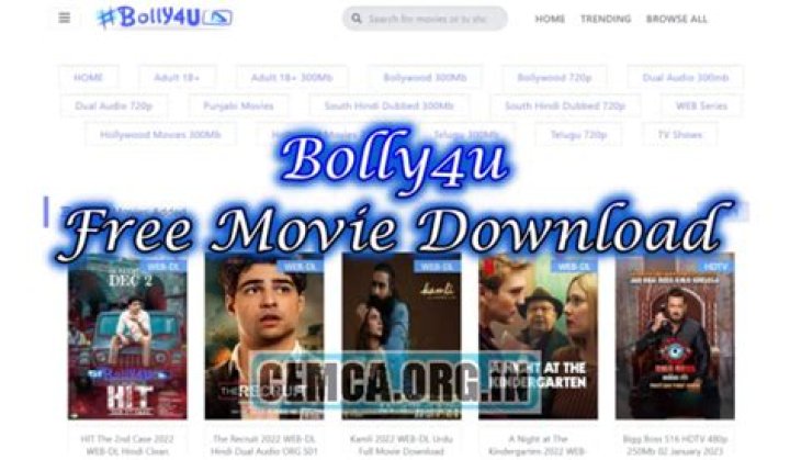 Bolly4u.org: Your Gateway To Hollywood In Hindi
