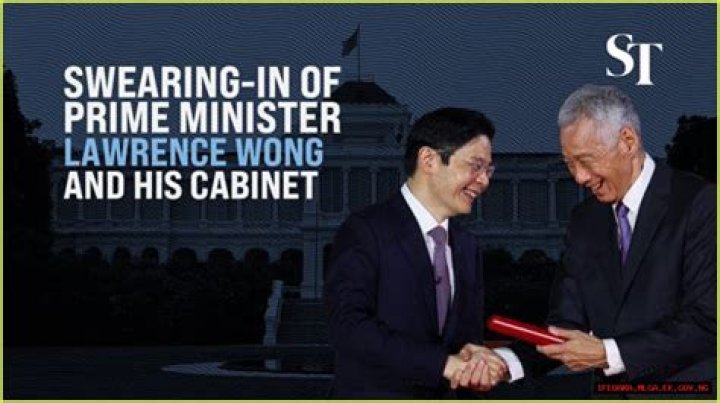 Breaking News: Lawrence Wong Enters Matrimony