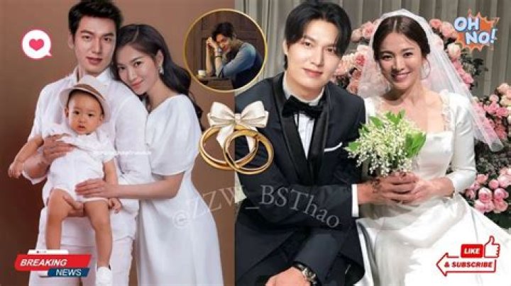 Lee Min Ho: Wife And Child Revealed!