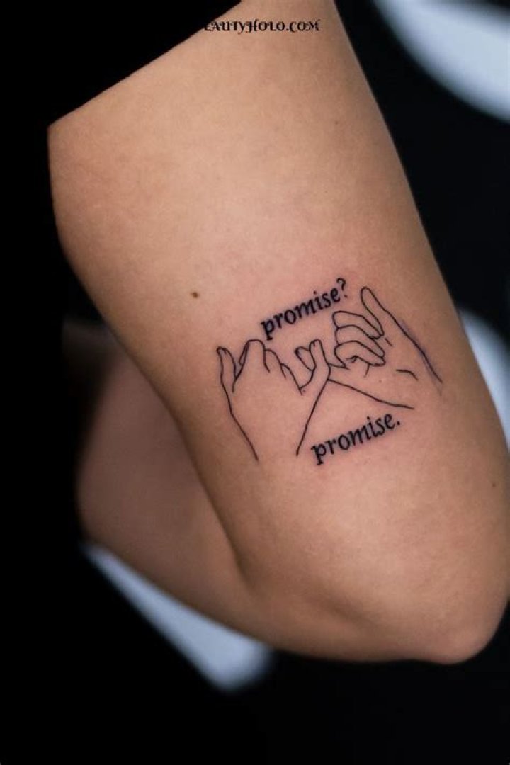 Promise Tattoos: A Symbol Of Everlasting Bonds And Unbreakable Vows