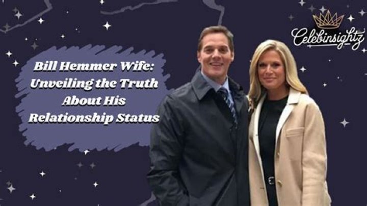 Uncover The Secrets: Bill Hemmer's Marital Status Revealed