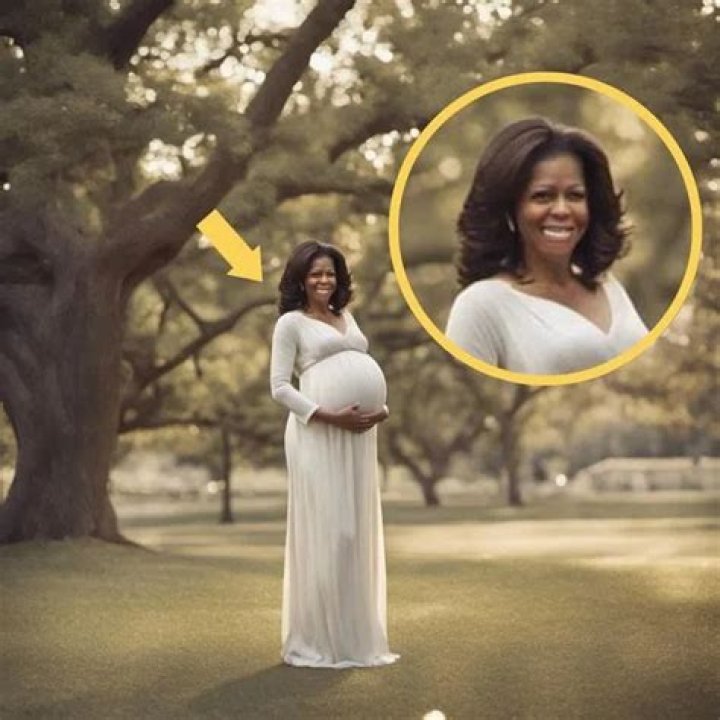 Unseen Photos Of A Radiant Michelle Obama During Her Pregnancy